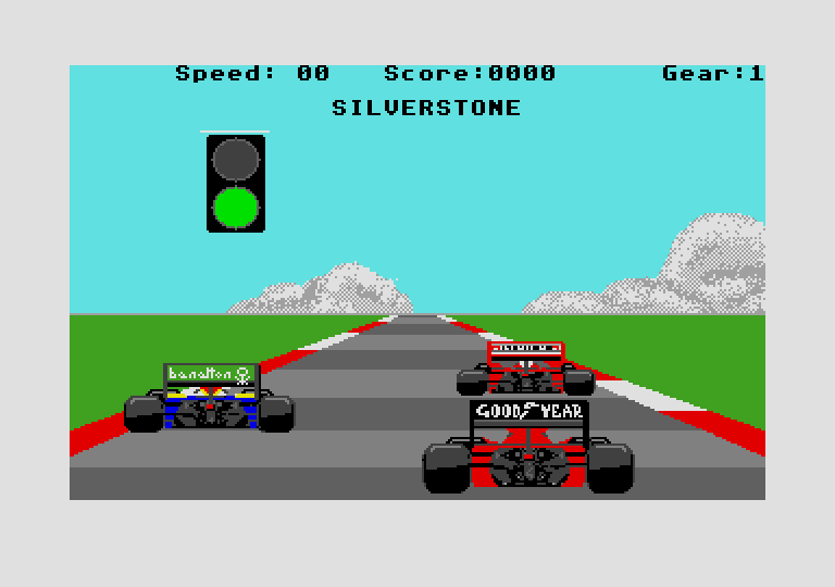 Formula 1 Grand Prix atari screenshot