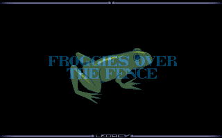 Forthcoming Froggies Demo atari screenshot