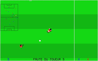 Fous du Foot (Les) atari screenshot