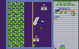 Fous du Volant (Les) atari screenshot