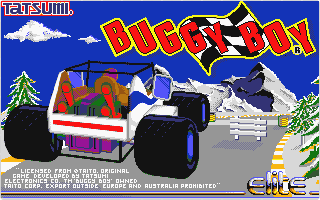 Fous du Volant (Les) atari screenshot