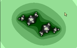 Fractalus atari screenshot