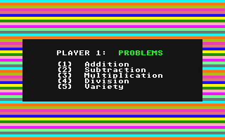 Fraction Action atari screenshot