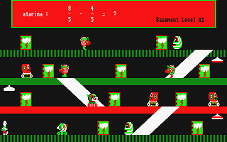 Fraction Action atari screenshot