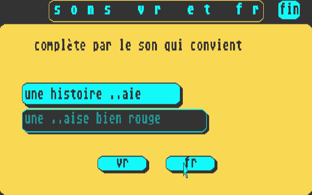 Français - Sons atari screenshot