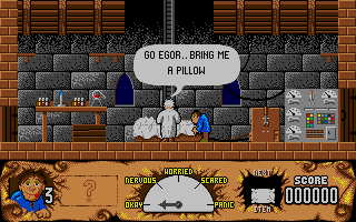Frankenstein atari screenshot