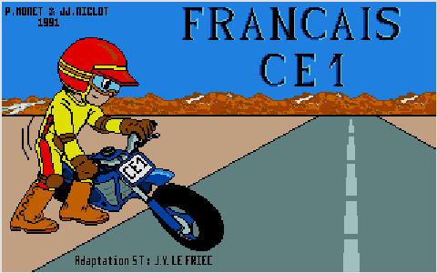 Français - CE1 atari screenshot