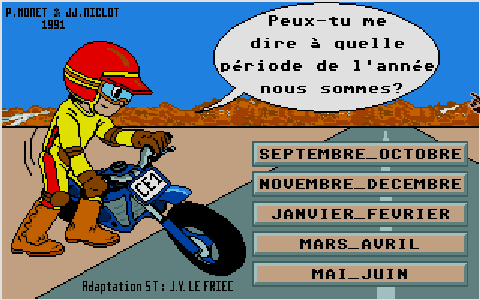 Français - CE1 atari screenshot