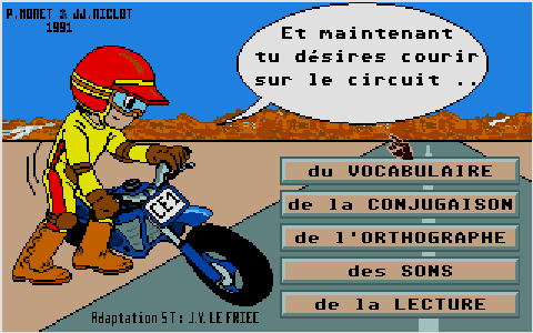 Français - CE1 atari screenshot