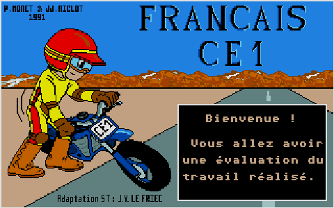Français - CE1 atari screenshot