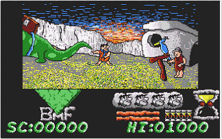 Fred Feuerstein atari screenshot