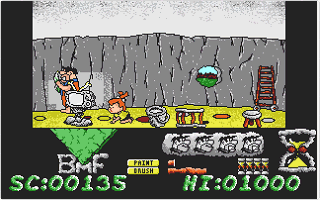 Fred Feuerstein atari screenshot