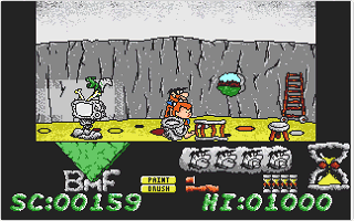 Fred Feuerstein atari screenshot
