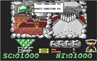 Fred Feuerstein atari screenshot
