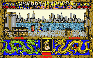 Freddy Hardest in South Manhattan atari screenshot
