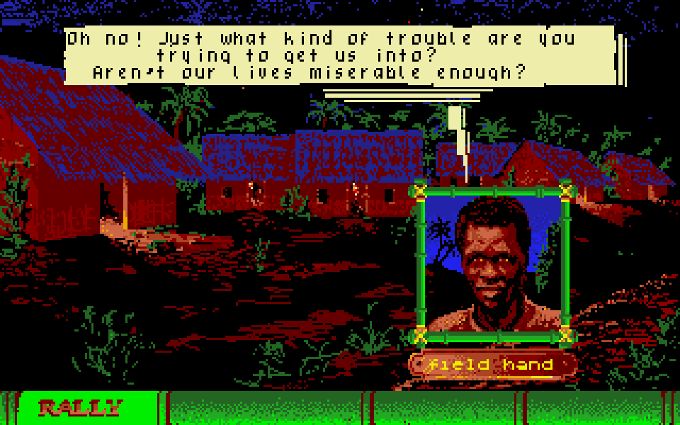 Freedom - Les Guerriers de l'Ombre / Rebels in the Darkness atari screenshot