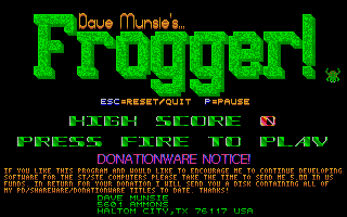 Frogger!