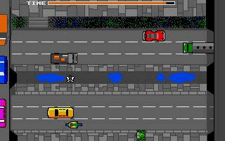 Froggy Day in London Town (A) atari screenshot