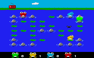Frogs atari screenshot