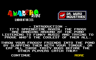 Frogs atari screenshot
