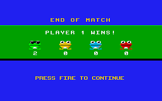 Frogs atari screenshot