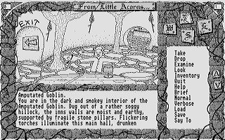From Little Acorns atari screenshot