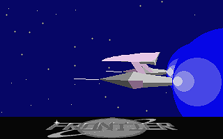 Frontier - Elite II atari screenshot
