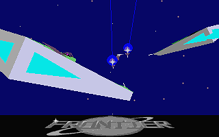 Frontier - Elite II atari screenshot