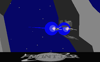 Frontier - Elite II atari screenshot