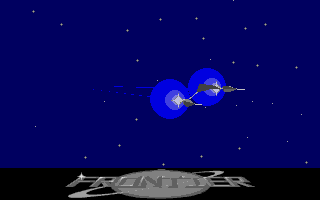 Frontier - Elite II atari screenshot
