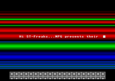 Full-Raster-Screen atari screenshot