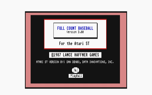 Full Count Baseball — screenshot 1