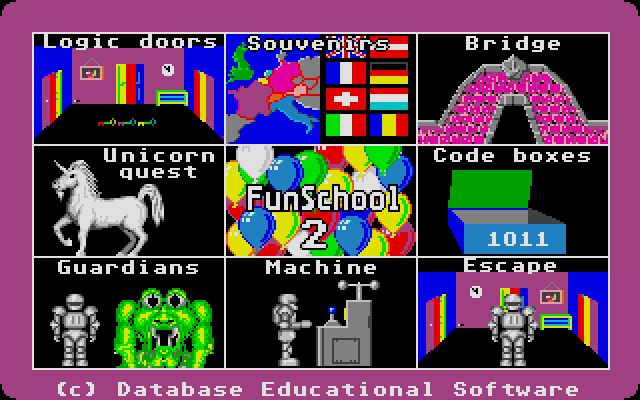 Fun School 2 - For the Over 8s atari screenshot
