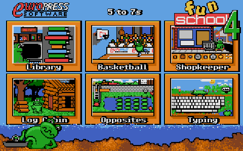 Fun School 4 - For 5 to 7 Year Olds atari screenshot