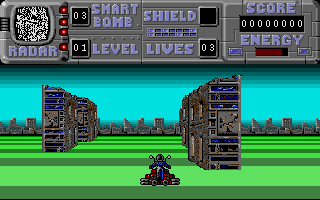 Future Bike Simulator atari screenshot