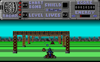 Future Bike Simulator atari screenshot