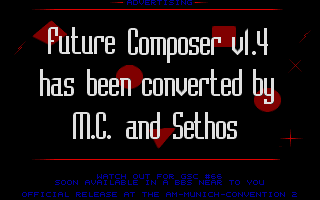 Future Composer v1.4 Preview atari screenshot
