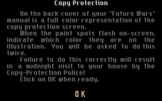 Future Wars - Adventures in Time — screenshot 1
