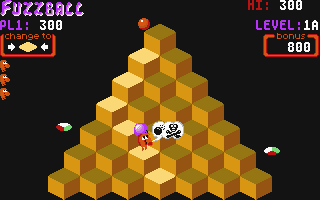Fuzzball atari screenshot