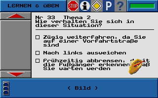 Führerschein (Schnell und Sicher zum) atari screenshot