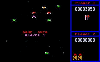 Galaxian atari screenshot