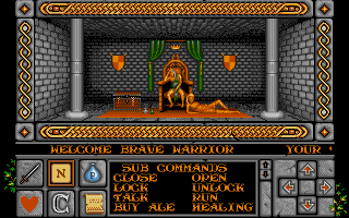 Galdregon's Domain atari screenshot