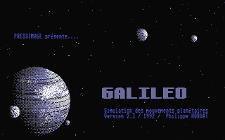 Galileo atari screenshot