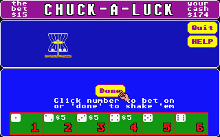 Gambler (The) atari screenshot