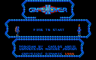 Game Over II atari screenshot