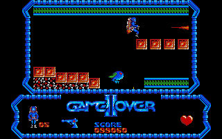 Game Over II atari screenshot