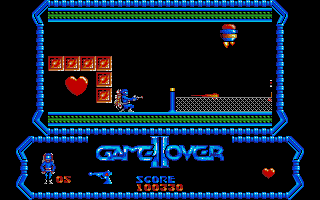 Game Over II atari screenshot
