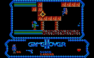 Game Over II atari screenshot