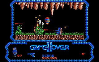 Game Over II atari screenshot