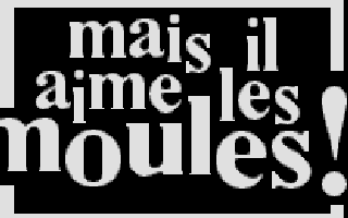Garcimore Aime les Moules atari screenshot
